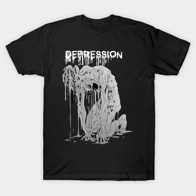 Depression T-Shirt by SILLVI